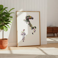 Flower Horse - Art Print