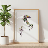 Flower Horse - Art Print