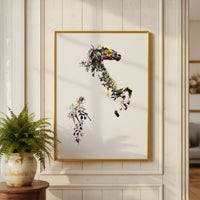 Flower Horse - Art Print