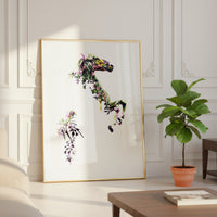 Flower Horse - Art Print