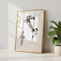 Flower Horse - Art Print