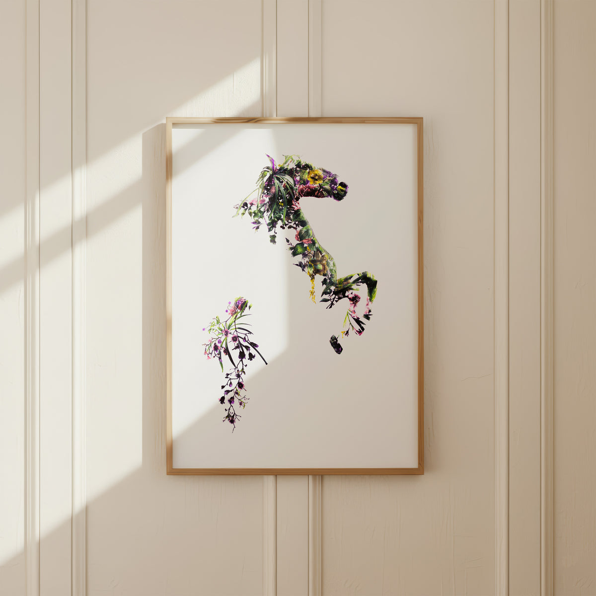 Flower Horse - Art Print
