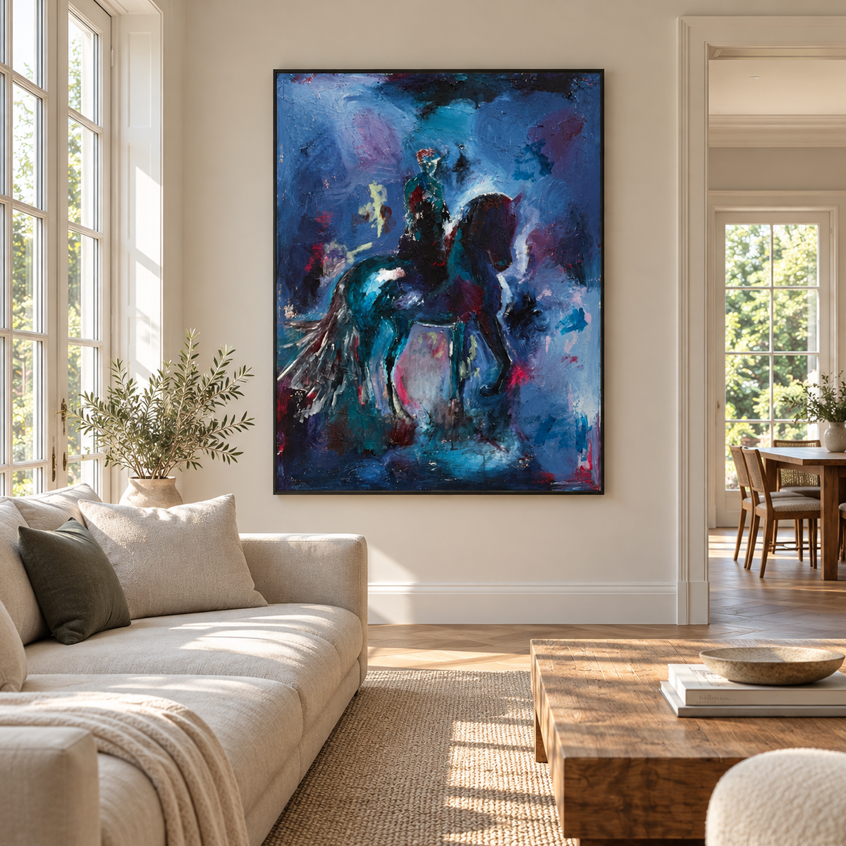 Echoes of Power - Original Mixed Media Artwork