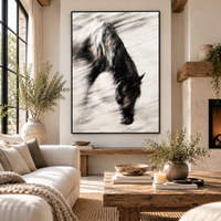 Equus Freedom X - Framed Hand-Waxed Fine Art Print