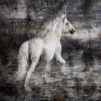 Horizon – Framed Hand-Waxed Mixed Media Fine Art Print